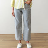 Ella Wide Leg Pant (Light Wash)