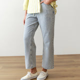 Ella Wide Leg Pant (Light Wash)
