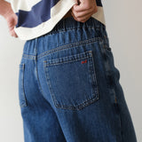 Ella Wide Leg Pant (Medium Wash)