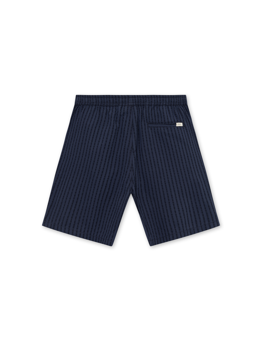 Vole Seersucker Shorts (Navy)