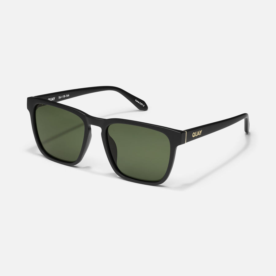 Unplugged (Matte Black/Green Polarized)