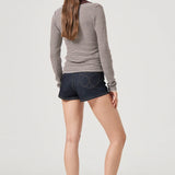 Lady Knit Top (Chocolate)