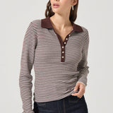 Lady Knit Top (Chocolate)