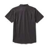 Made to Fade Short Sleeve Button Up (Washed Charcoal)