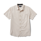 Made to Fade Short Sleeve Button Up (Bone)