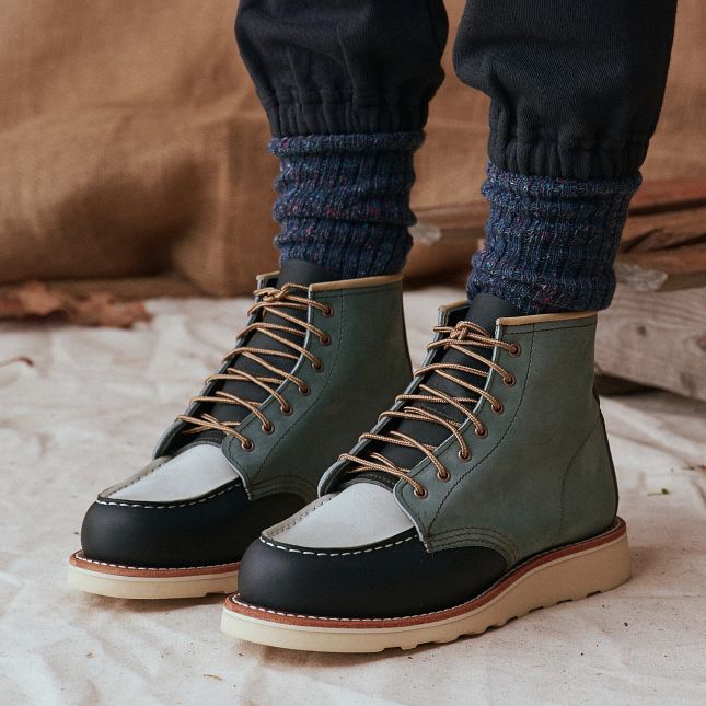 Classic Moc & The Great (3466/Multi Indigo Leather)