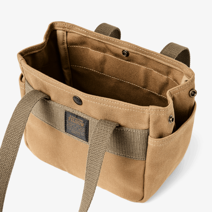 Rugged Twill Small Open Tote Bag (+Colors)