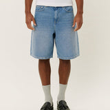 Ryder Washed Denim Shorts (Light Blue Wash)