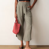 Cali Double Cloth Pant (Sage)
