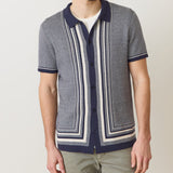 Ethan Sweater Button-Down (India Oak/Oatmeal)
