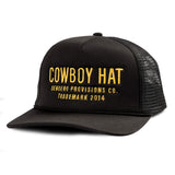 Cowboy Hat (Black/Gold)