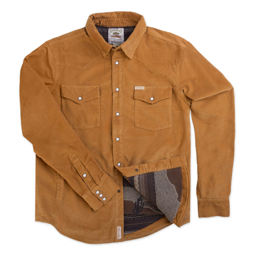 Desperado Shacket (Old Gold) – The Stockist Shop