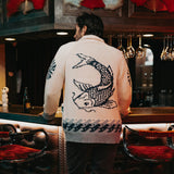 Nuevo Laredo Cardigan (Big wave)