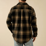 Pinedale Flannel Shirt (Tan/Black)