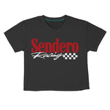 Sendero Racing Crop Tee (Black)