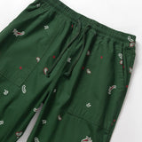 Paisley Chef Pant (Forest)