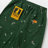 Paisley Chef Pant (Forest)