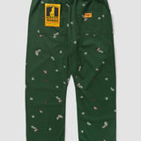 Paisley Chef Pant (Forest)