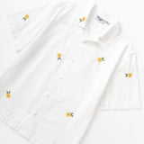 Cross Stitch Shirt (White)