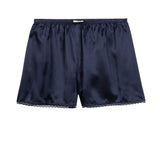 The Silk Lace Tap Short (Navy)