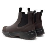 Siri Waterproof Rubber Boots (Chocolate)