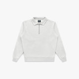 Stadium Loft Knit Quarter Zip (Oat Grey)