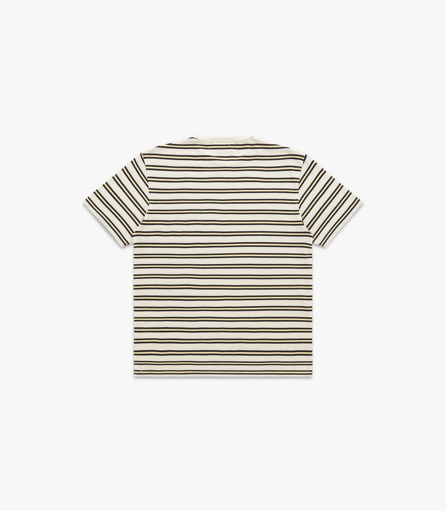 Stripe T-Shirt (Milk/Yellow)