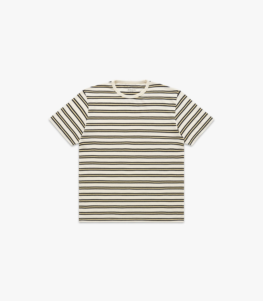 Stripe T-Shirt (Milk/Yellow)
