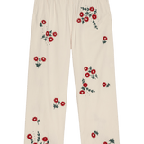 The Easy Pant (Natural W/Field Floral)