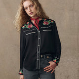 The Heirloom Rose Western Shirt