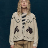 The Horse Lodge Cardigan (Cream)