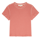 The Little Tee (Pimento Stripe)