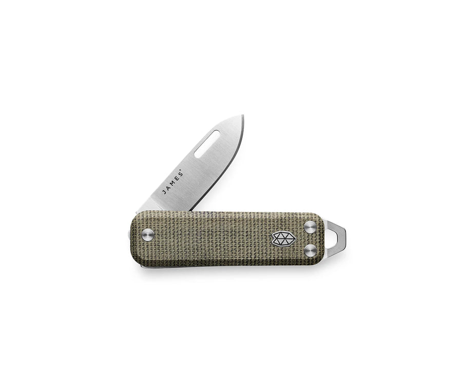 The Elko (OD Green/Stainless/Micarta/Straight)