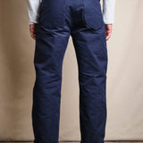 Modesto Straight Cut 15oz Navy Canvas