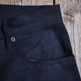Modesto Straight Cut 15oz Navy Canvas