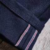 Modesto Straight Cut 15oz Navy Canvas