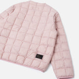TAION x Universal Works Pink Nylon Soft Shell Down Cardigan (Pink)