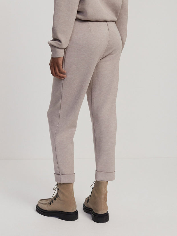 The Rolled Cuff Pant (Taupe Marle)
