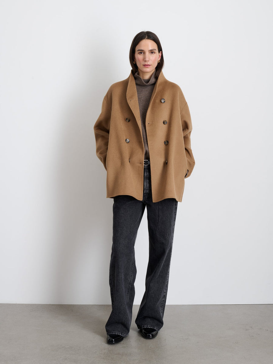 Sophia Coat in Wool (Camel)