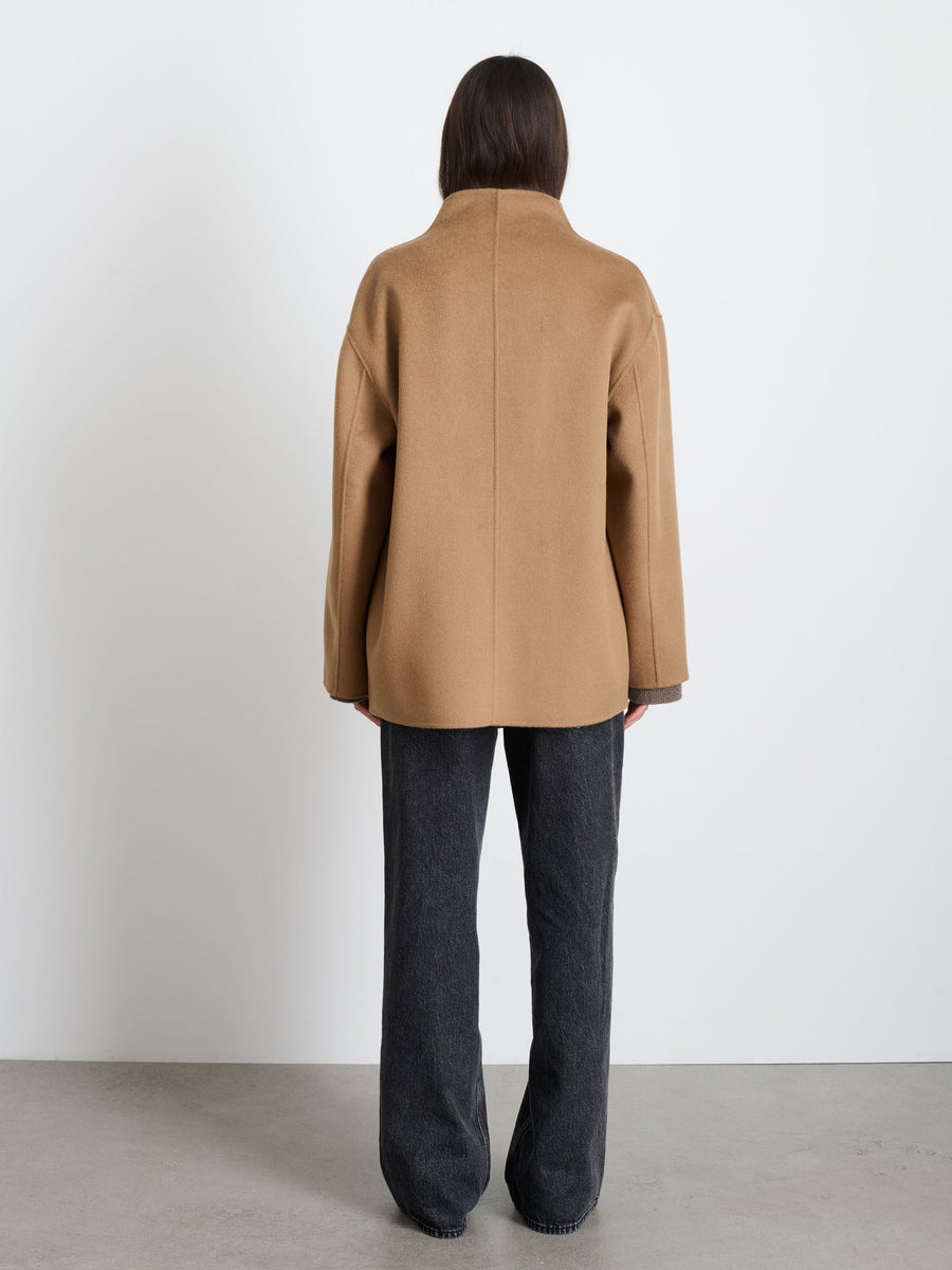 Sophia Coat in Wool (Camel)