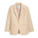 Soho Blazer Cotton Linen (Tan)