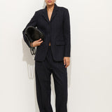 Chalkstripe Primrose Blazer in Wool