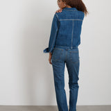 Marfa Cropped Jacket in Sapporo Wash