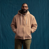 Cavva Fleece Lined Hooded Jacket (Tan)