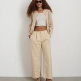 Soho Pant Cotton Linen (Tan)