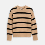 Striped Nottinghill Sweater (Camel/Black)