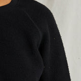 The Ziggy Inside Out Fleece (True Black)