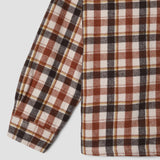 Zip Shirt (Tan Plaid)