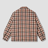 Zip Shirt (Tan Plaid)