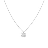 Magic Charm Cat Necklace (Silver)